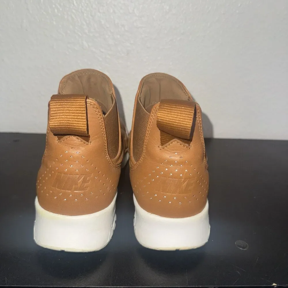 Nike Air Max Thea Mid Shoes Size 8.5 Sneaker Ale Brown Leather Shoes 859550-200